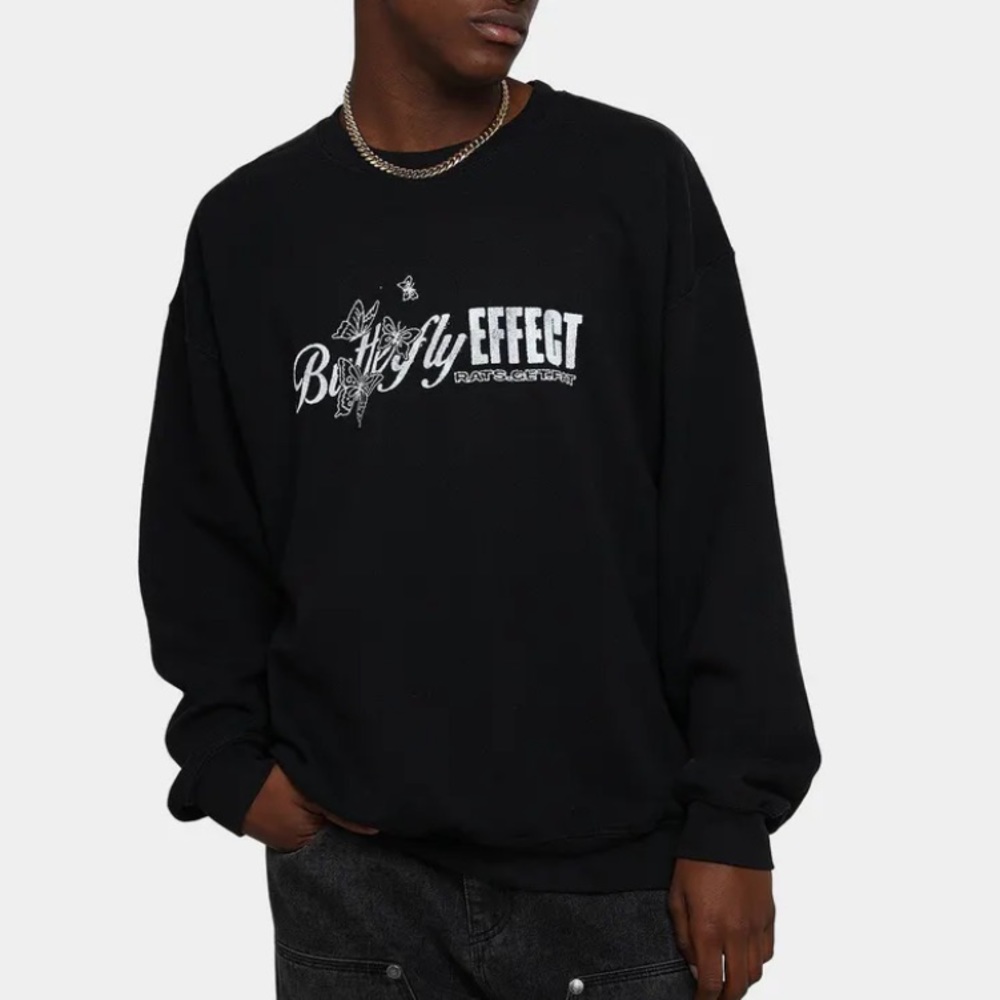 New Rgf Butterfly Effect Vintage Crewneck Size: M